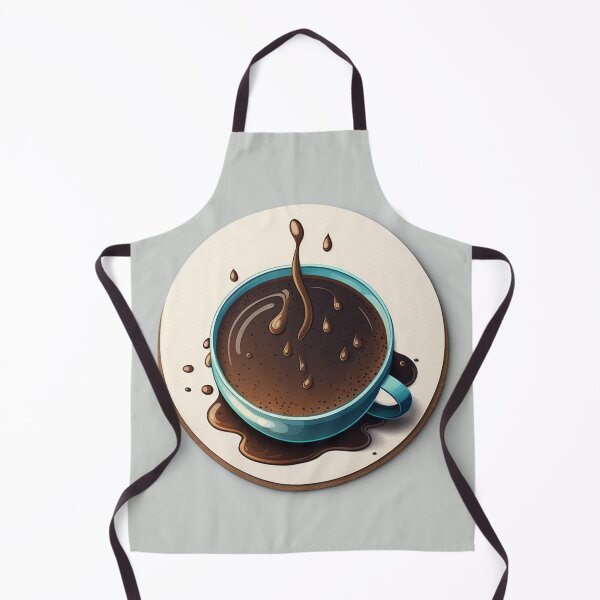 Item preview, Wake Up and Smell the Coffee - Coaster Art Illustration designed and sold by PixelPerfectCo.