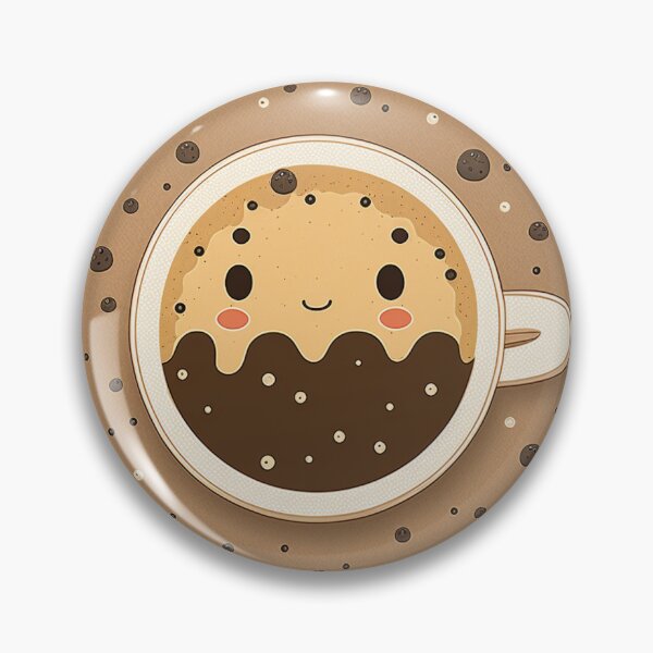 Item preview, Wake Up and Smell the Coffee - Coaster Art Illustration designed and sold by PixelPerfectCo.