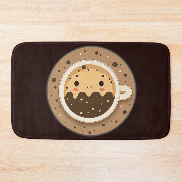 Item preview, Wake Up and Smell the Coffee - Coaster Art Illustration designed and sold by PixelPerfectCo.