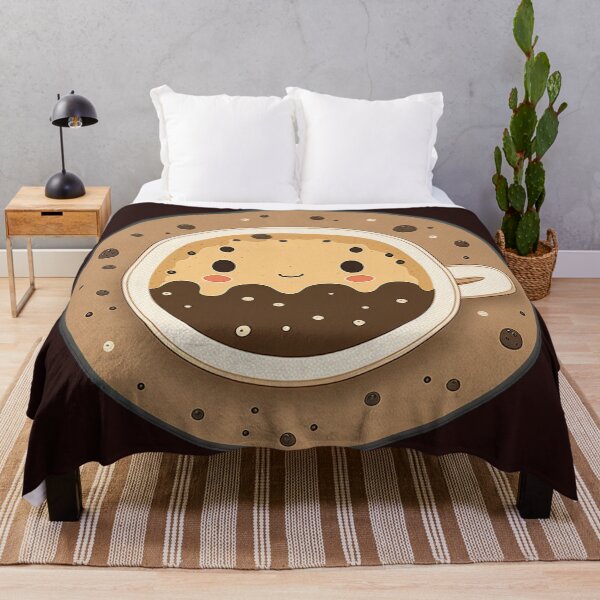 Item preview, Wake Up and Smell the Coffee - Coaster Art Illustration designed and sold by PixelPerfectCo.
