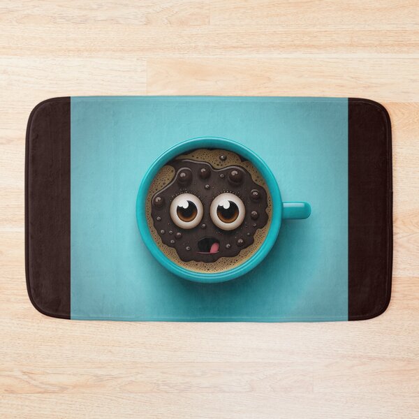 Item preview, Wake Up and Smell the Coffee - Coaster Art Illustration designed and sold by PixelPerfectCo.