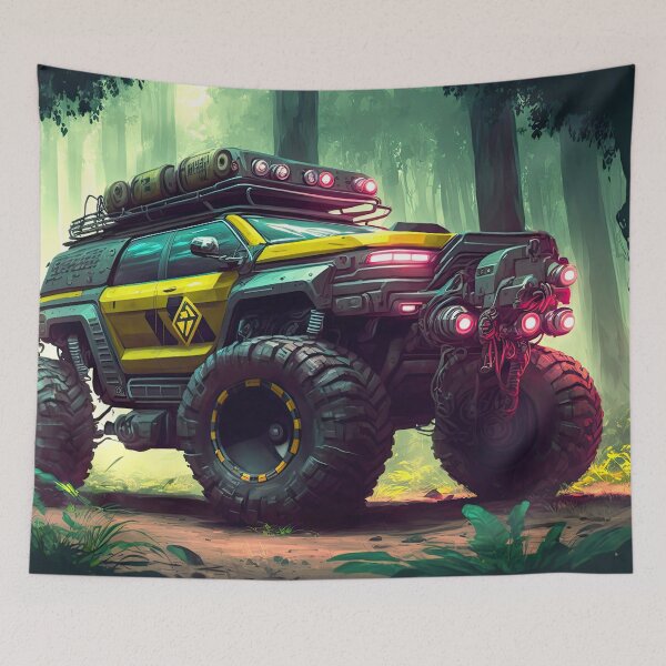 Item preview, 4WD Off-Road Forest Drive to the Rugged Terrains designed and sold by ultra-cool.