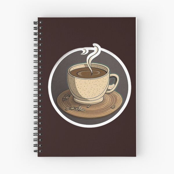 Item preview, Wake Up and Smell the Coffee - Coaster Art Illustration designed and sold by PixelPerfectCo.