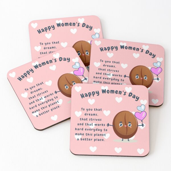 Item preview, Happy Womens Day designed and sold by Cafe-Color.