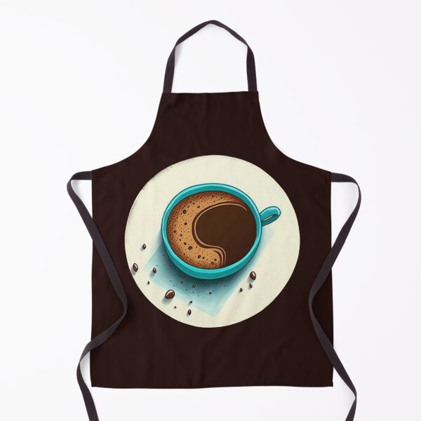Item preview, Wake Up and Smell the Coffee - Coaster Art Illustration designed and sold by PixelPerfectCo.