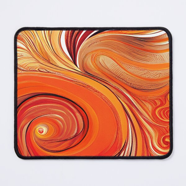 Item preview, Cinnamon Orange Swirls designed and sold by TiltedCode.