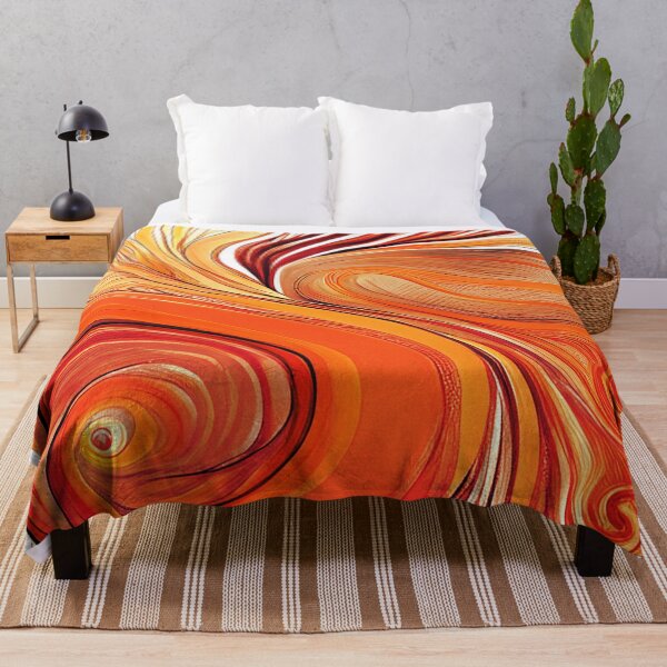 Item preview, Cinnamon Orange Swirls designed and sold by TiltedCode.