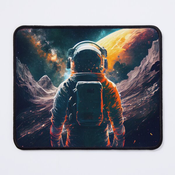 Item preview, Spaceman explores deepspace and the universe designed and sold by lightsonfire.