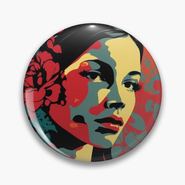 Item preview, Abstract Design of Latina Red and Black on Redbubble designed and sold by RuizCreative.