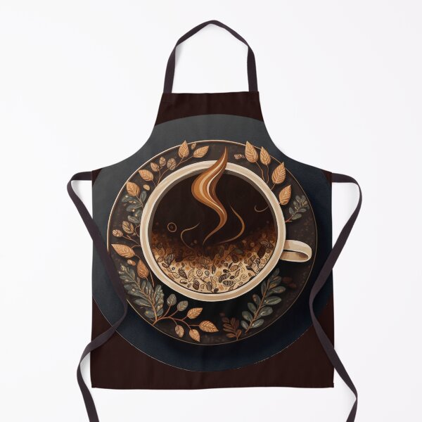 Item preview, Wake Up and Smell the Coffee - Coaster Art Illustration designed and sold by PixelPerfectCo.