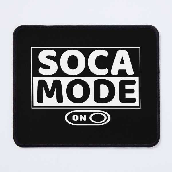 Item preview, Soca Mode Brand Logo in White Print - Soca Mode designed and sold by Soca-Mode.