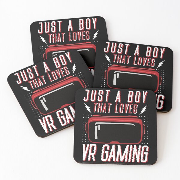 Item preview, Just A Boy That Loves VR Gaming Kids VR Regalo de Navidad para hijo designed and sold by DadJokeDescript.
