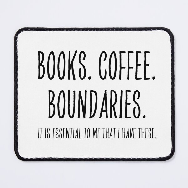 Item preview, BOOKS. COFFEE. BOUNDARIES. designed and sold by successmom.