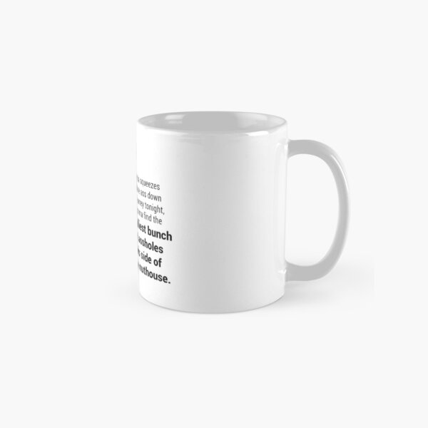 Christmas Vacation; "This side of the nut house" Classic Mug