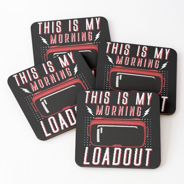Item preview, This Is My Morning Loadout Kids VR Christmas Present For Son designed and sold by DadJokeDescript.