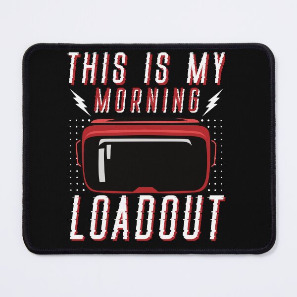Item preview, This Is My Morning Loadout Kids VR Christmas Present For Son designed and sold by DadJokeDescript.