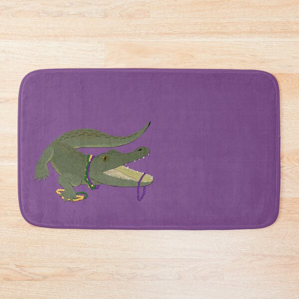 Item preview, Paper craft Mardi Gras Gator designed and sold by BlackSquirrelCC.