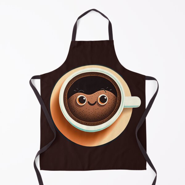 Item preview, Wake Up and Smell the Coffee - Coaster Art Illustration designed and sold by PixelPerfectCo.