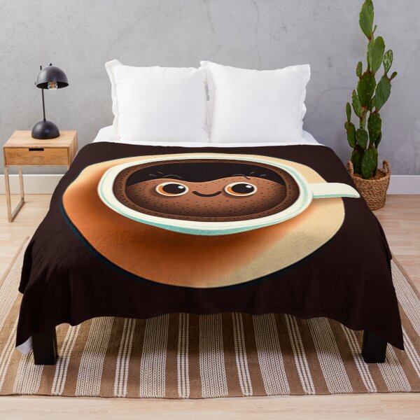 Item preview, Wake Up and Smell the Coffee - Coaster Art Illustration designed and sold by PixelPerfectCo.