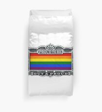 Stolz, Out & Proud zu sein Bettbezug
