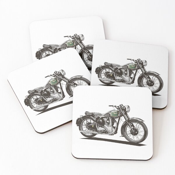 Item preview, BSA Vintage Motorcycle designed and sold by CremeDeViolette.