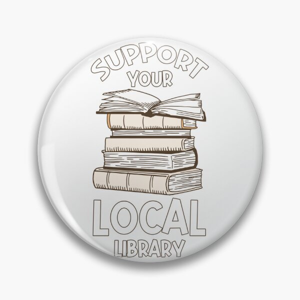 Item preview, Support Your Local Library designed and sold by jie lin.
