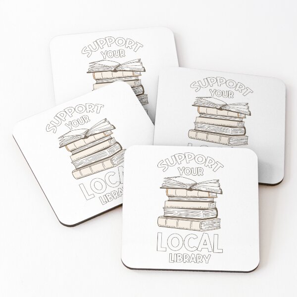 Item preview, Support Your Local Library designed and sold by jie lin.