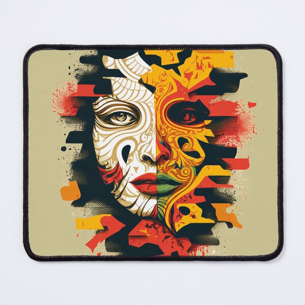 Item preview, Latino Inspired Abstract - Vibrant Design on Redbubble designed and sold by RuizCreative.