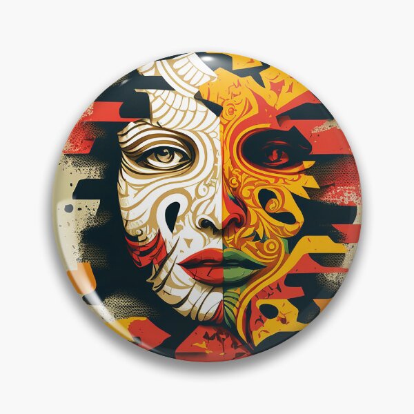 Item preview, Latino Inspired Abstract - Vibrant Design on Redbubble designed and sold by RuizCreative.