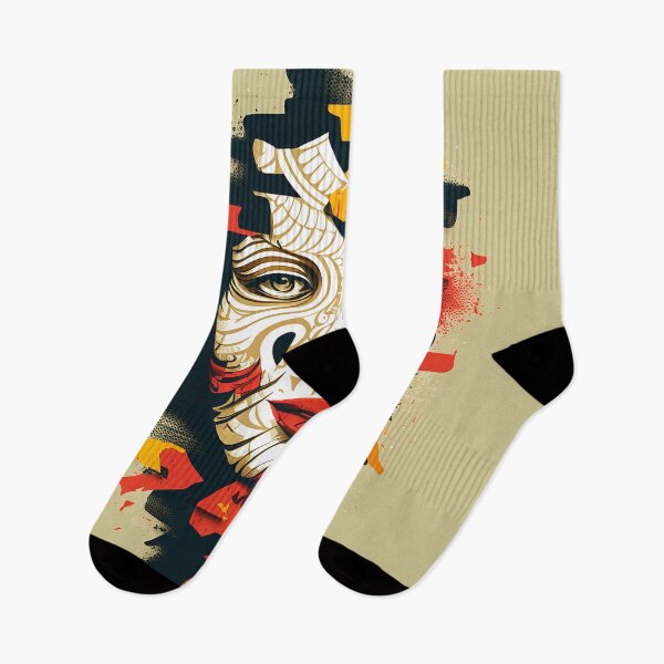 Item preview, Latino Inspired Abstract - Vibrant Design on Redbubble designed and sold by RuizCreative.