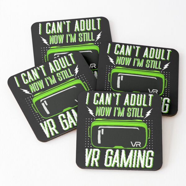 Item preview, I Can't Adult Not I'm Still VR Gaming For Kids Birthday VR Party Daughter designed and sold by DadJokeDescript.