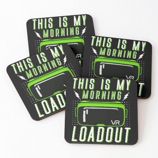 Item preview, This Is My Morning Loadout For Kids Birthday VR Party Son designed and sold by DadJokeDescript.