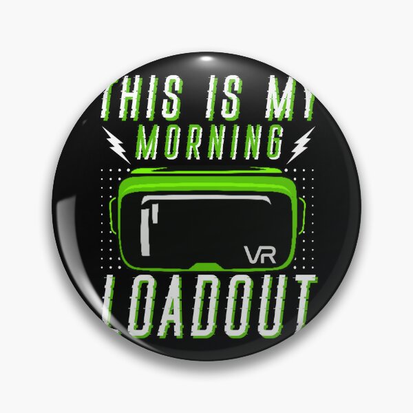 Item preview, This Is My Morning Loadout For Kids Birthday VR Party Son designed and sold by DadJokeDescript.