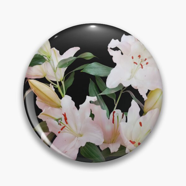 Item preview, White lilies symbol of beauty and purity designed and sold by Dusanka Djeric.