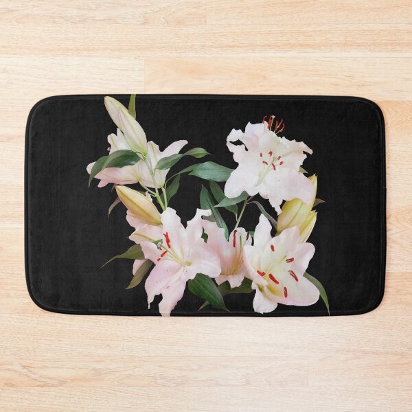 Item preview, White lilies symbol of beauty and purity designed and sold by Dusanka Djeric.