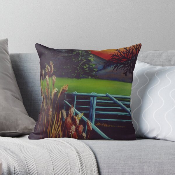 Magic Sunrise Throw Pillow