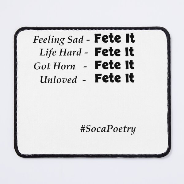 Item preview, Fete It - Caribbean People Stress Relief - Soca Mode designed and sold by Soca-Mode.