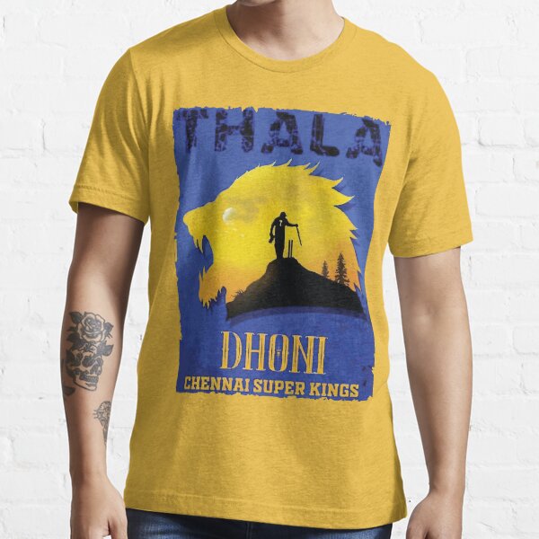 thala dhoni t shirt