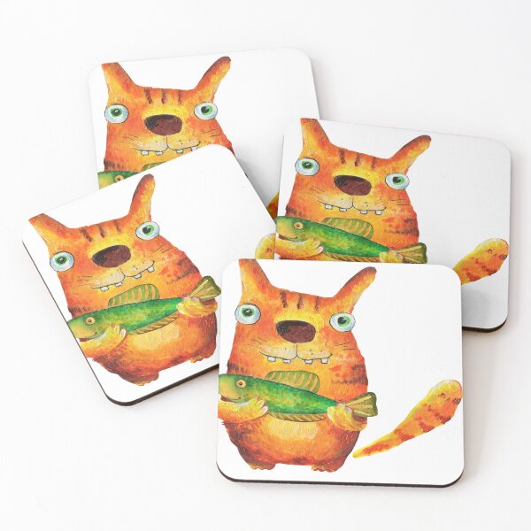 Item preview, I'm being Catfished - Cat and Fish designed and sold by layersofmee.