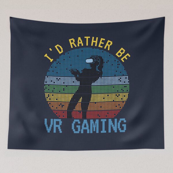 Item preview, I'd Rather Be VR Gaming For Kids Birthday VR Party designed and sold by DadJokeDescript.