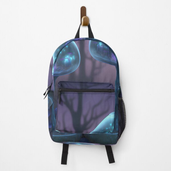 Item preview, Luminescent Mushrooms In Misty Lavender Forest designed and sold by FunWearVM.