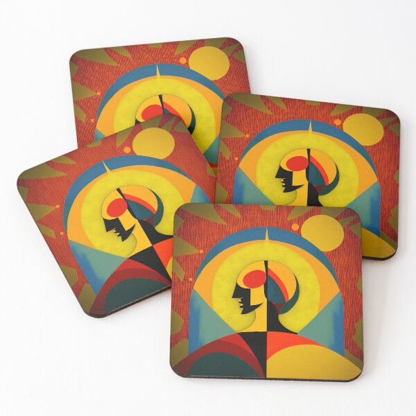 Item preview, Latino Inspired Abstract 4 - Vibrant Design on Redbubble designed and sold by RuizCreative.