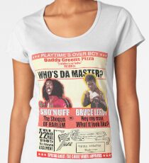 Sho'nuff vs Bruce Leroy Women's Premium T-Shirt
