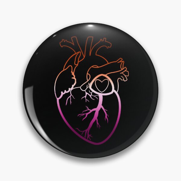 Item preview, Colorful Anatomically Correct Heart v.5 designed and sold by Zeons-Art.