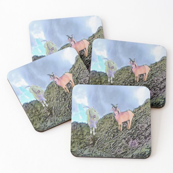 Item preview, Goats on Rocky Mountains designed and sold by kristalcurt.