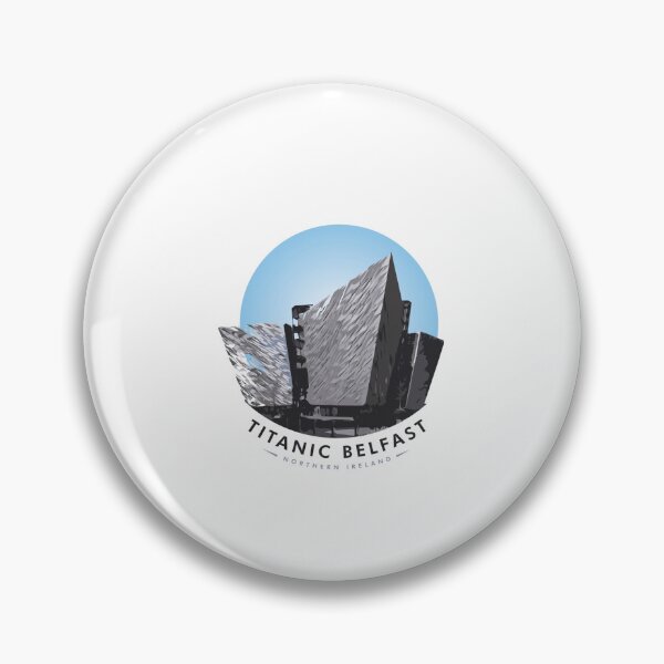 Item preview, Titanic Belfast, Northern Ireland Throw Pillow designed and sold by lindsaybroosign.