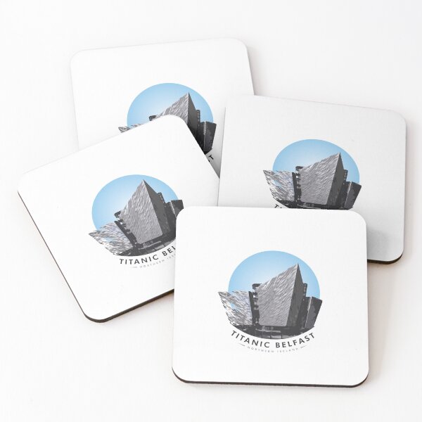 Item preview, Titanic Belfast, Northern Ireland Throw Pillow designed and sold by lindsaybroosign.