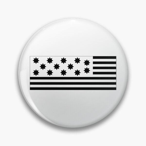 Item preview, Guilford Courthouse Flag Black and White designed and sold by anathemawrath.