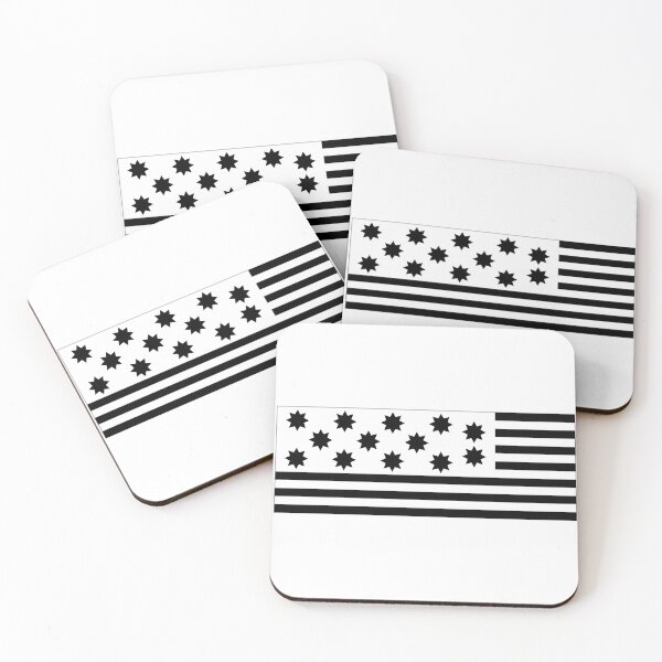 Item preview, Guilford Courthouse Flag Black and White designed and sold by anathemawrath.