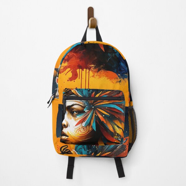 Item preview, Latino Inspired Abstract 5 - Vibrant Design on Redbubble designed and sold by RuizCreative.